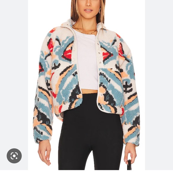 Free People Movement Rocky Ridge Fleece Jacket Roolee - Picture 2 of 5